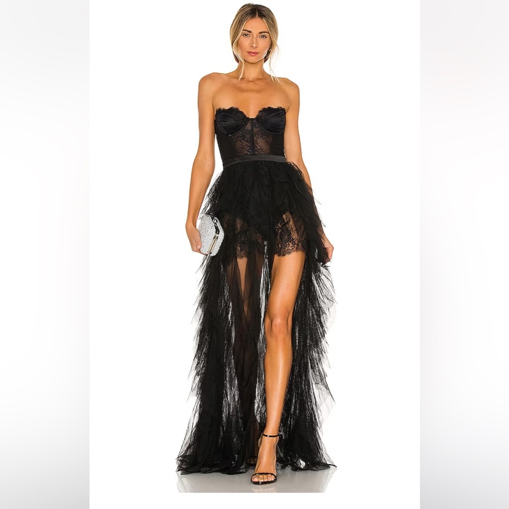 X REVOLVE Bustier Gown in Black
For Love & Lemons